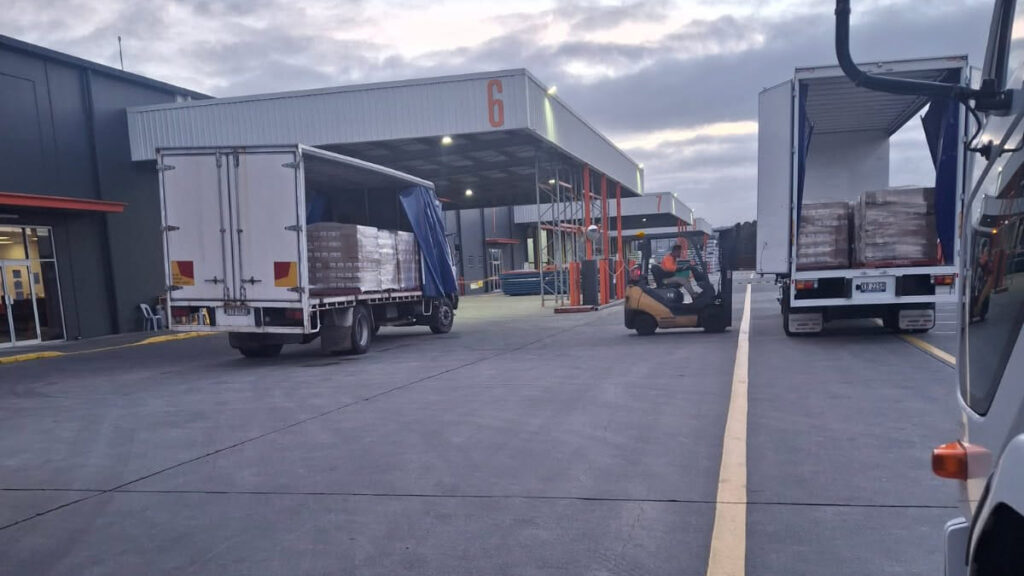 Willett Logistics freight truck operating across Brisbane industrial precincts